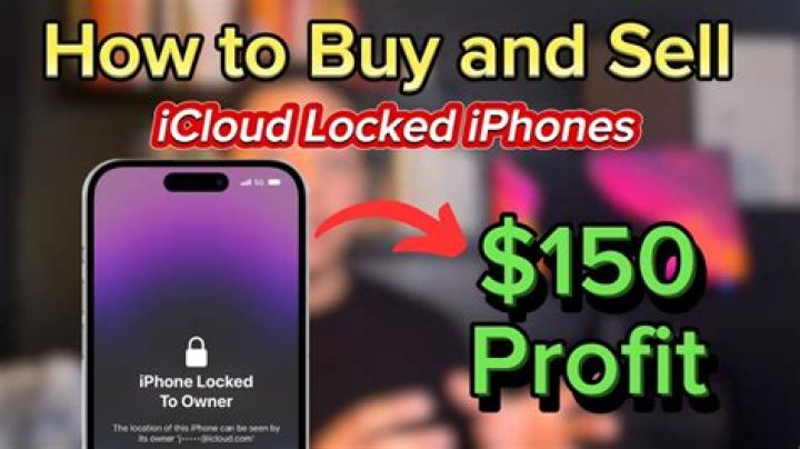 Can you sell a locked iPhone?