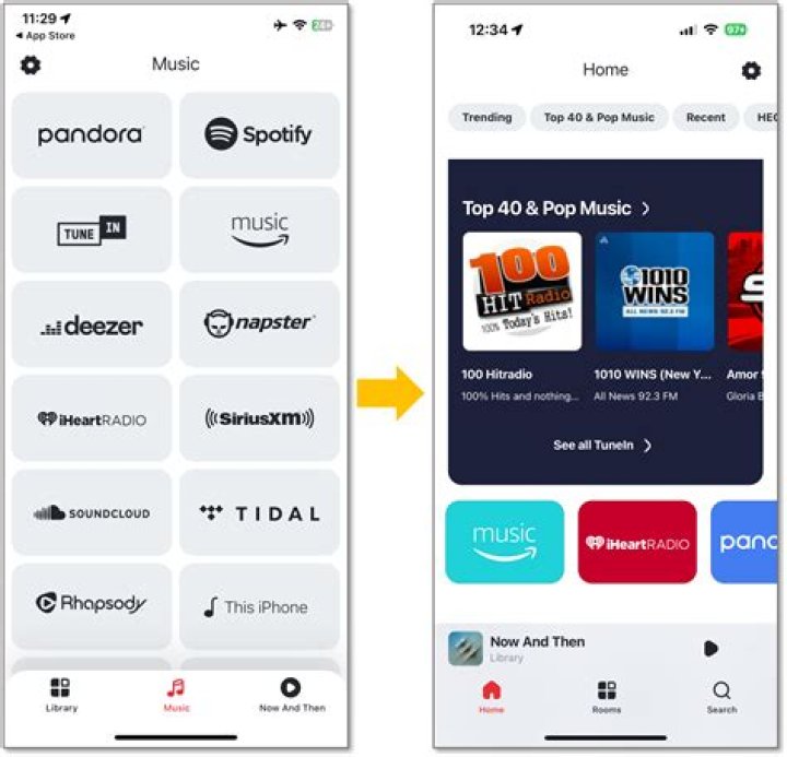 Does Denon Heos support Apple music?