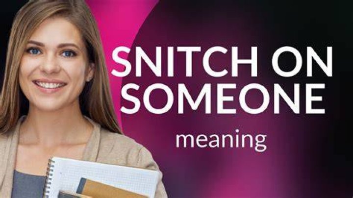 Does snitching reduce your sentence?