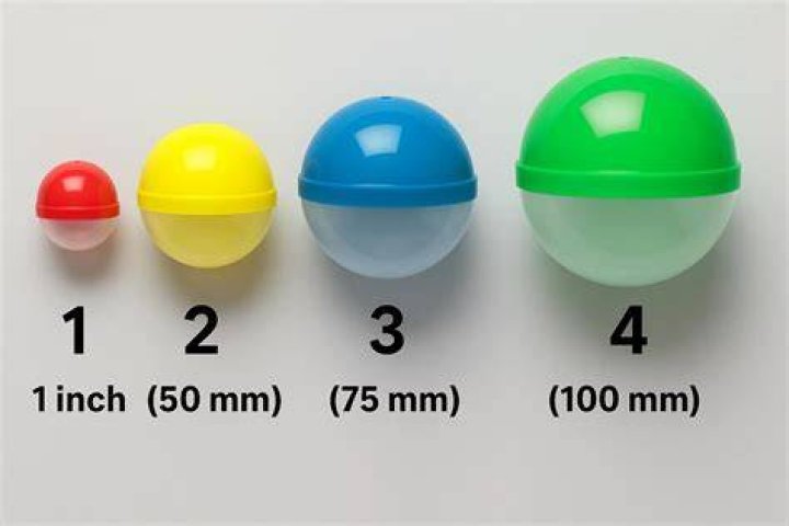 How big is a 100mm ball?