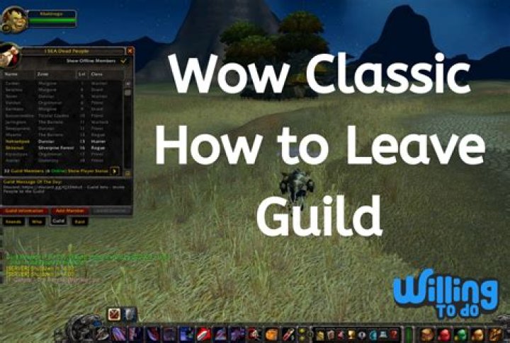 How do I delete a guild in WoW Classic?