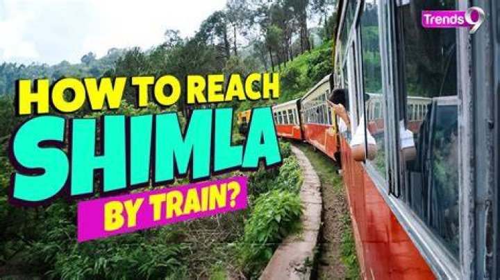 How to reach shimla by train?
