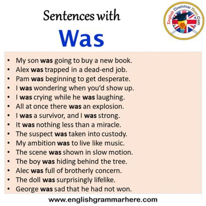 Was detailed in a sentence?