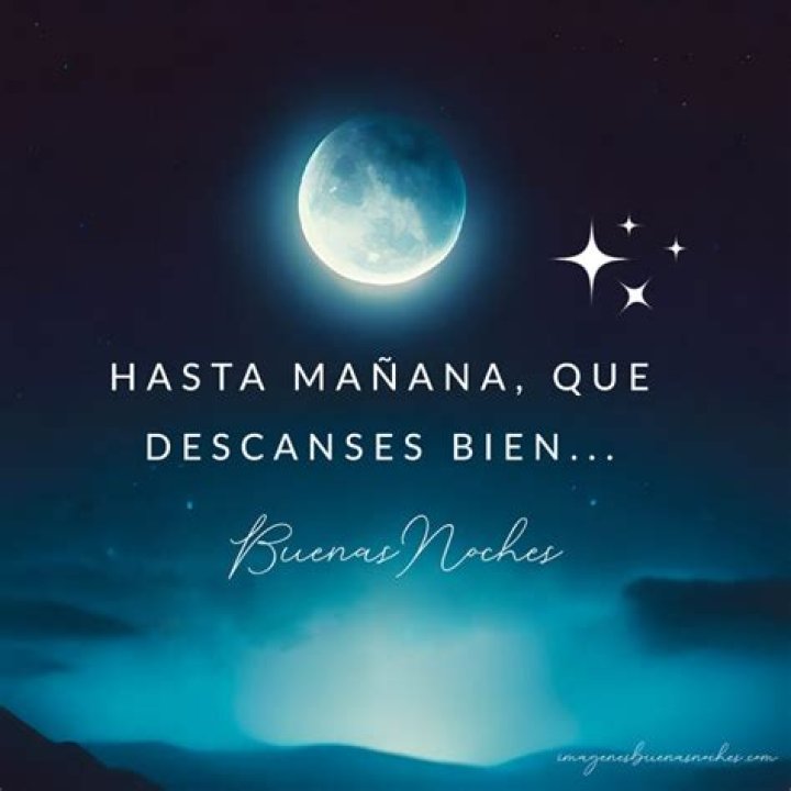 What is buenas noches?