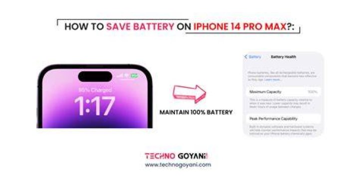 What saves battery on iphone?