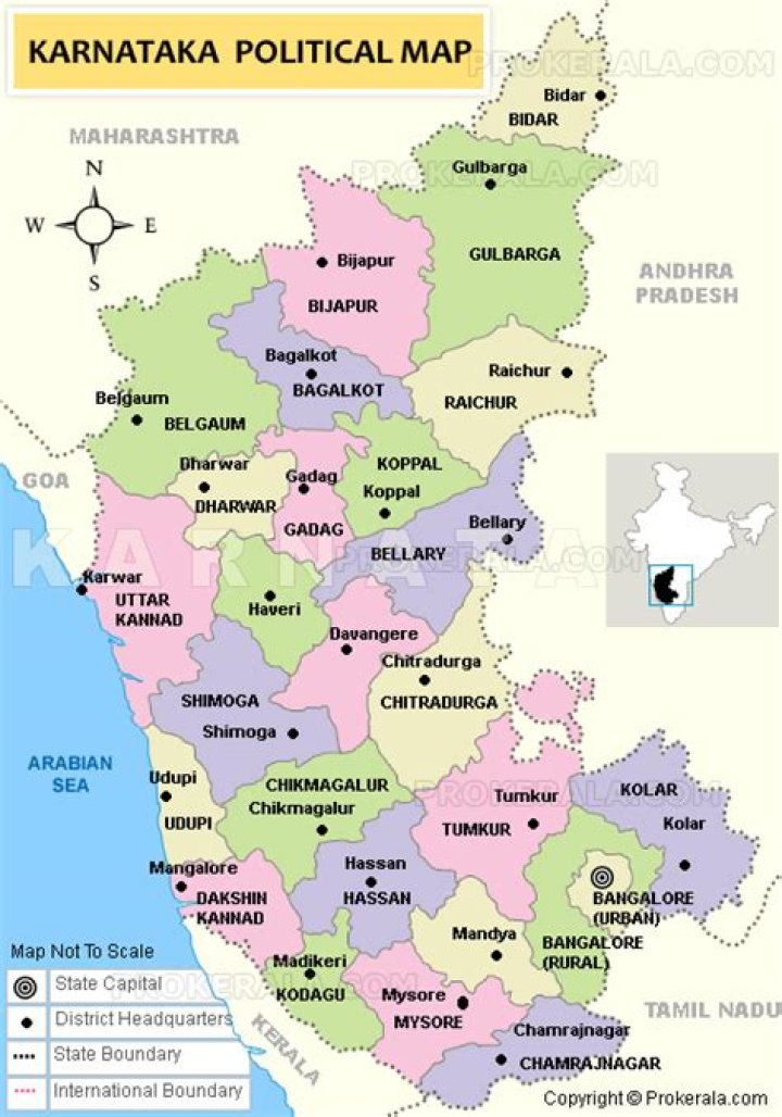 Where is Bangalore in which state?
